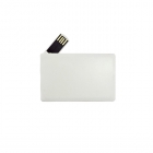 Plastic Usb Drives - Large printing area credit card shaped 16gb flash drive bulk LWU282